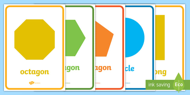 FREE! - *Free* Posters on 2D Shapes - Primary Resources