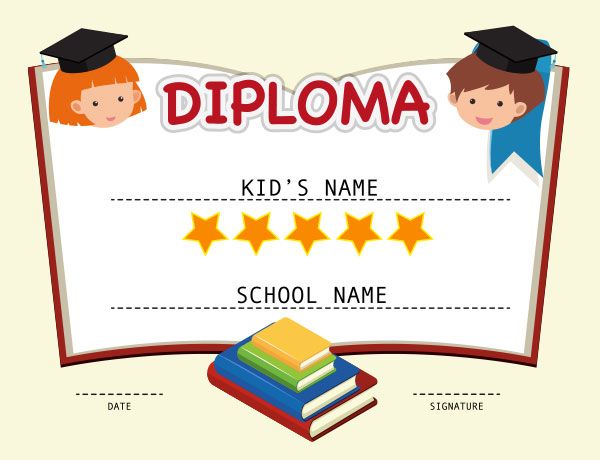 Free printable preschool certificates and awards pdf ⋆ belarabyapps
