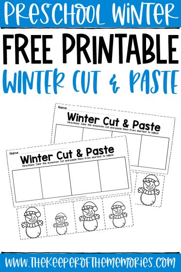 free printable preschool cut and paste worksheet