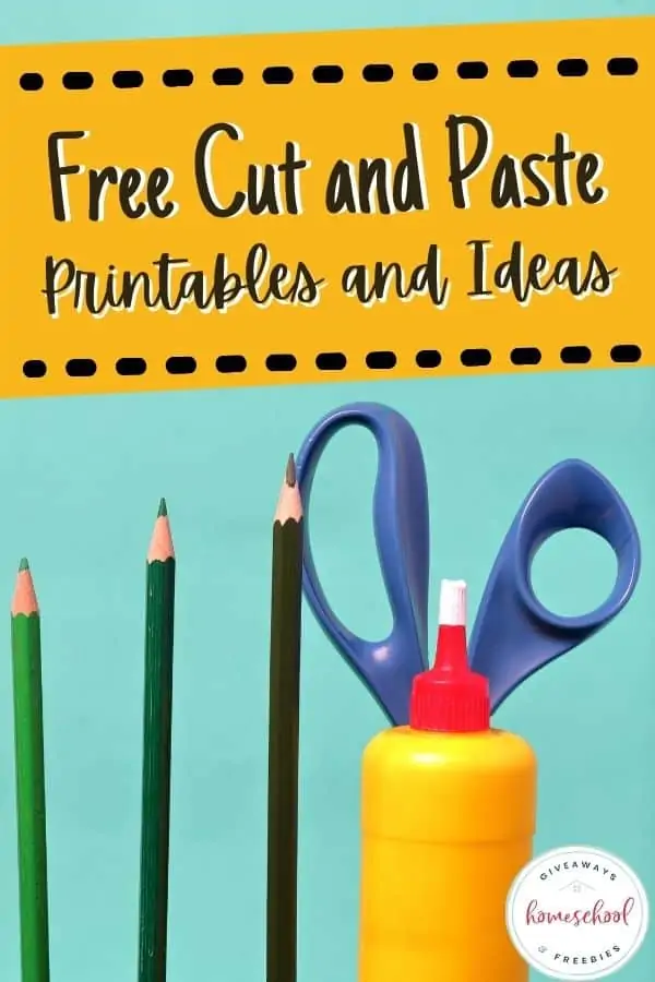 Free Cut and Paste Worksheets &  Printables