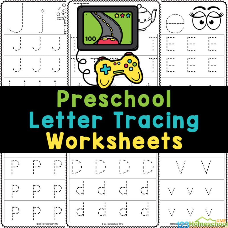 free printable preschool letter worksheet