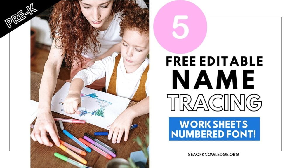 free printable preschool worksheet name