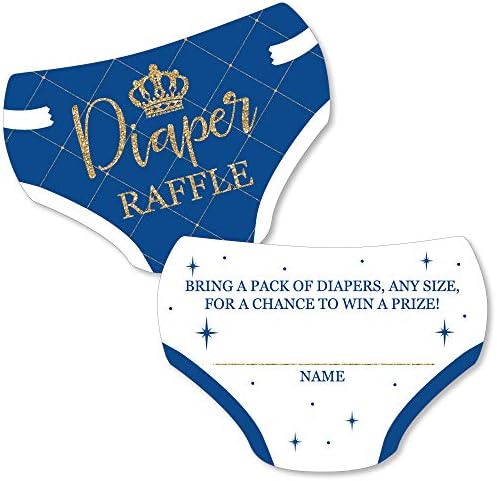free printable prince diaper raffle tickets