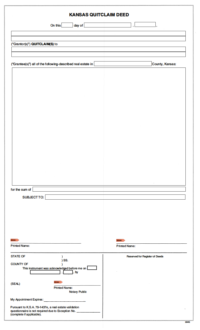 free printable quit claim deed arkansas