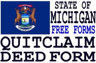 Michigan Quit Claim Deed Form - Q-D-F.com - Get a free quit claim ...