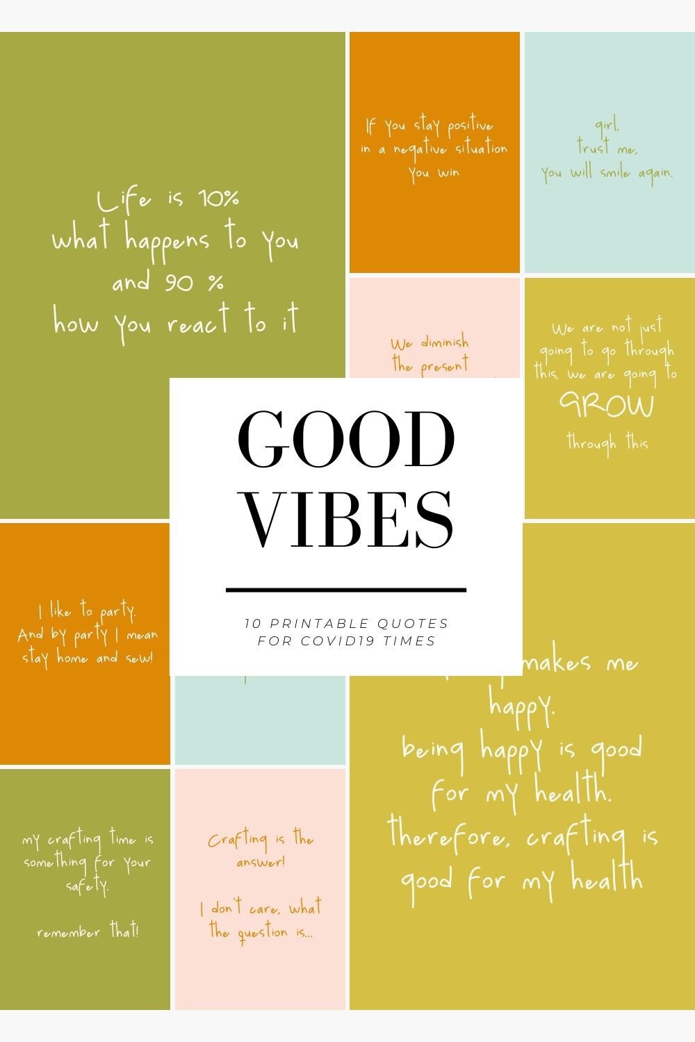 Free Download | 10 Printable Quotes for a Peaceful and Joyful Mind