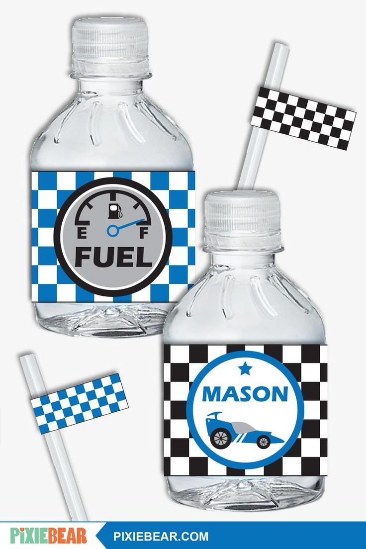 Rennwagen Geburtstags feier Dekor Flasche Wraps benutzer ...