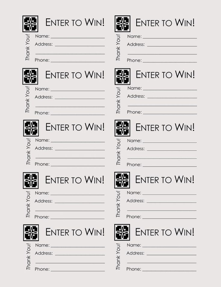 45+ Free Raffle Ticket Templates | Make Your Own Tickets