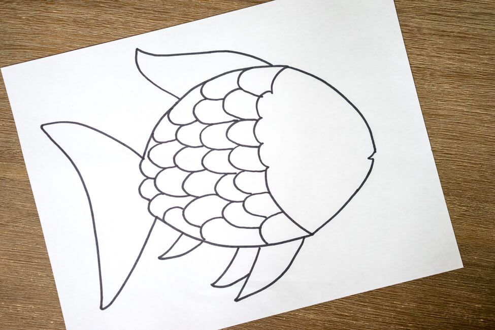 Rainbow Fish Craft (With Free Template) - The Best Ideas for Kids