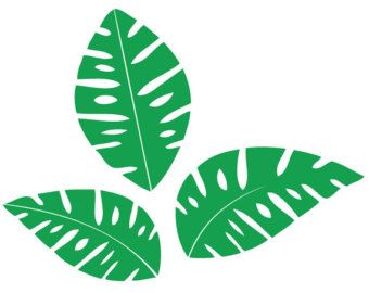 jungle leaves clipart