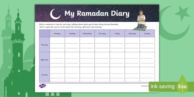 free printable ramadan planner