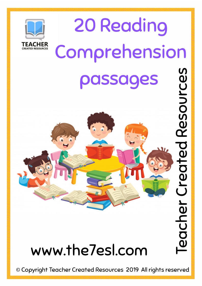 free printable reading comprehension passages