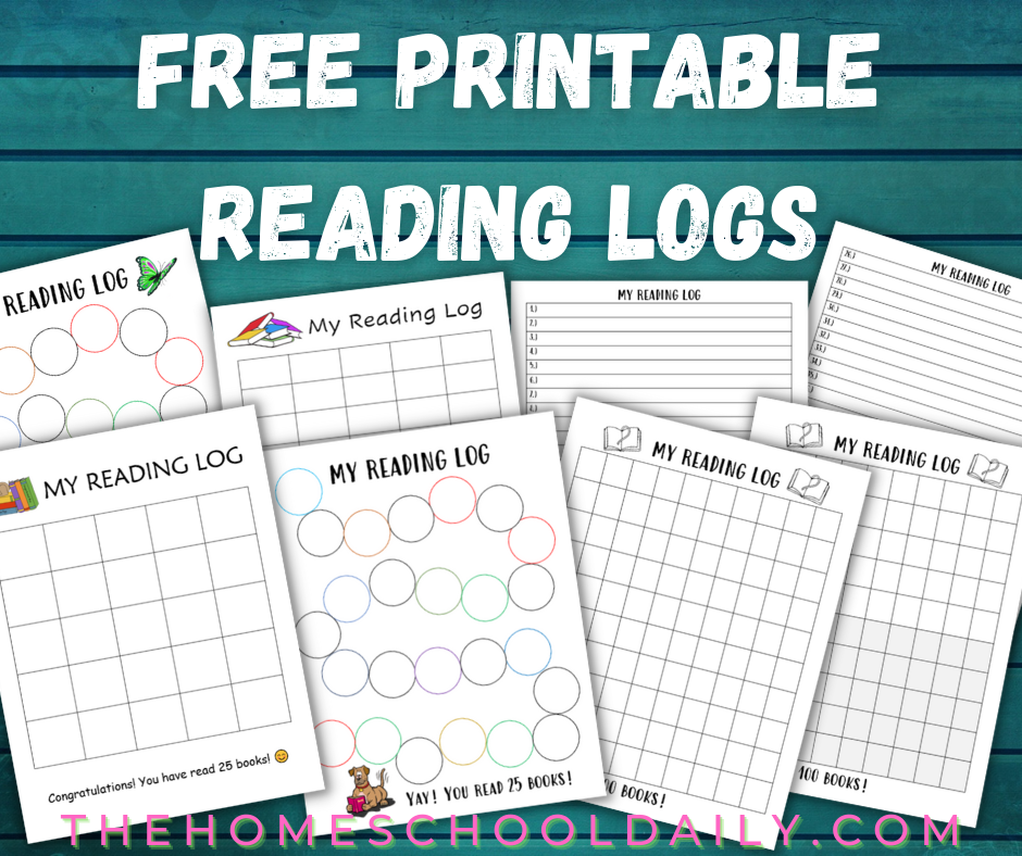 free printable reading log worksheets