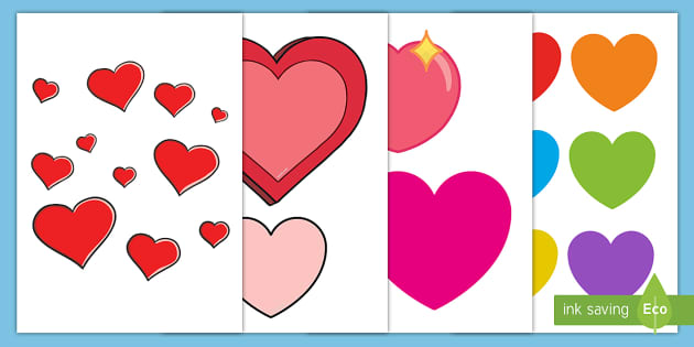 Valentines Day Editable Heart Resource (teacher made)