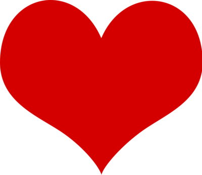 free printable red heart templates