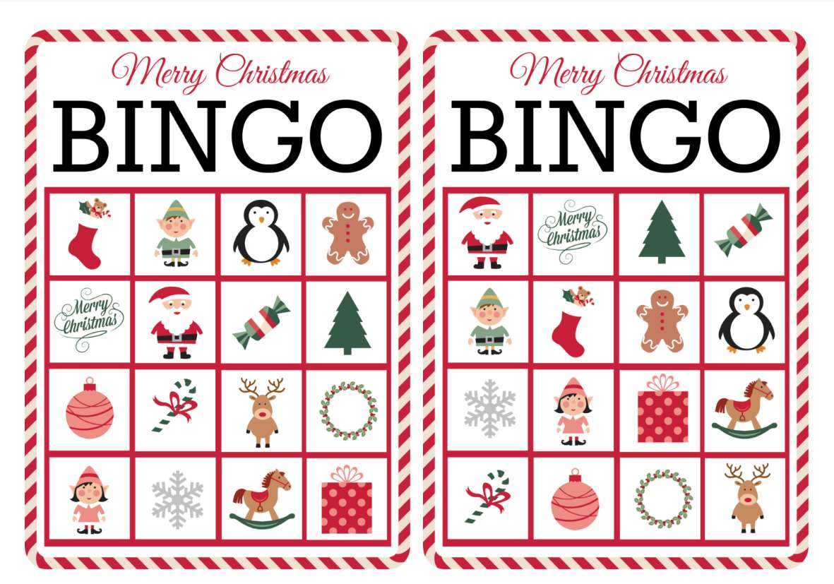 free printable regular bingo cards