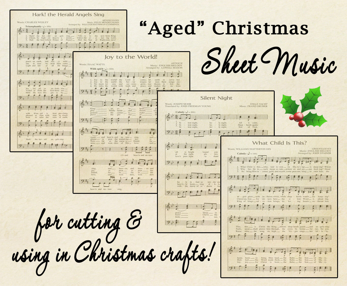 free printable religious sheet music