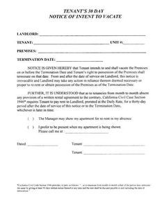 free printable rental eviction notice