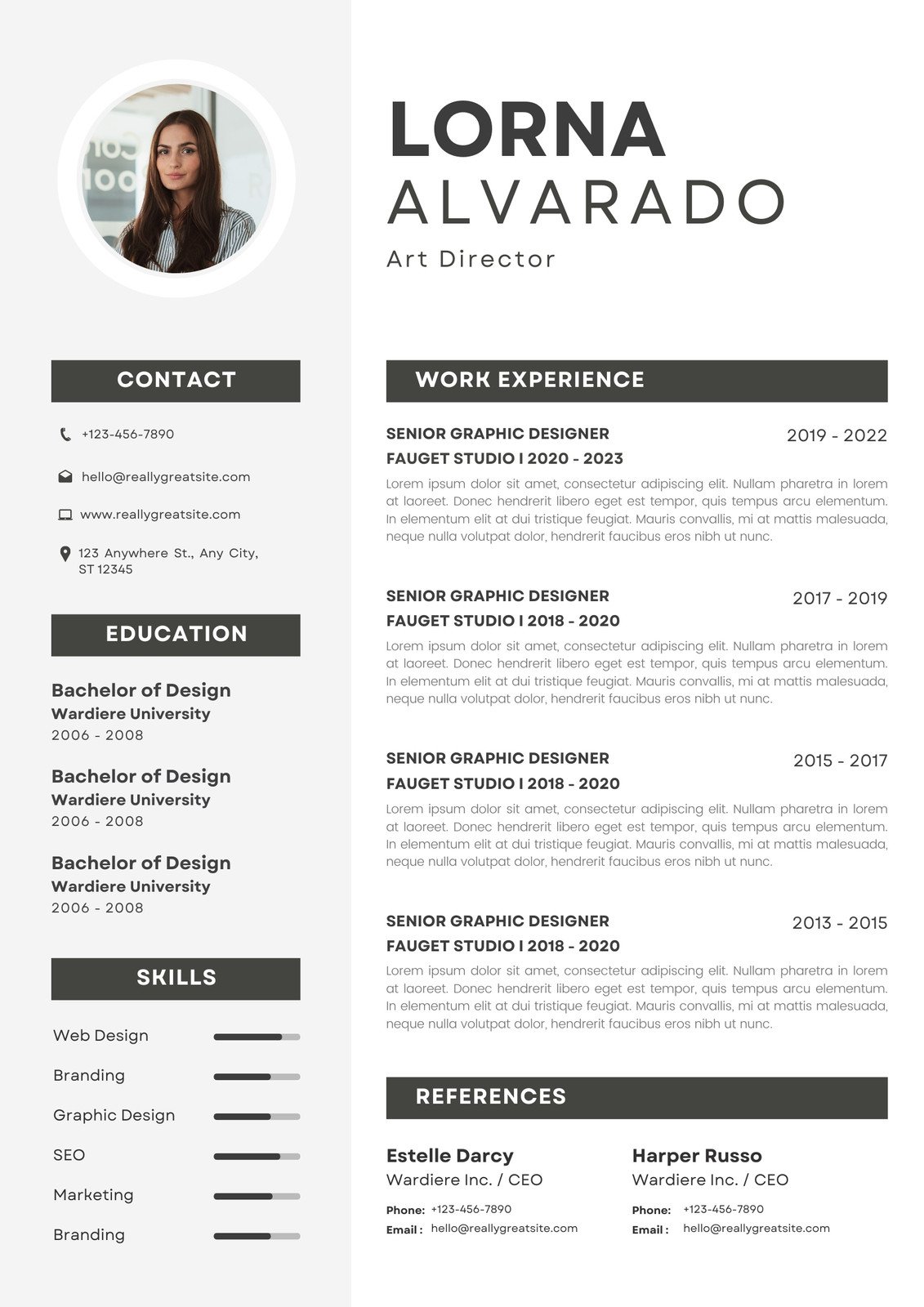 Free Printable Resume Templates You Can Customize Worksheets Library
