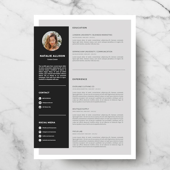 free printable resume templates australia