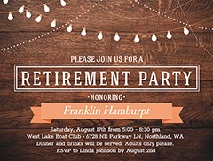 Retirement Party Invitations | Customize Free Retirement Invites!