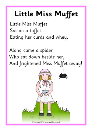 free printable rhymes for kindergarten