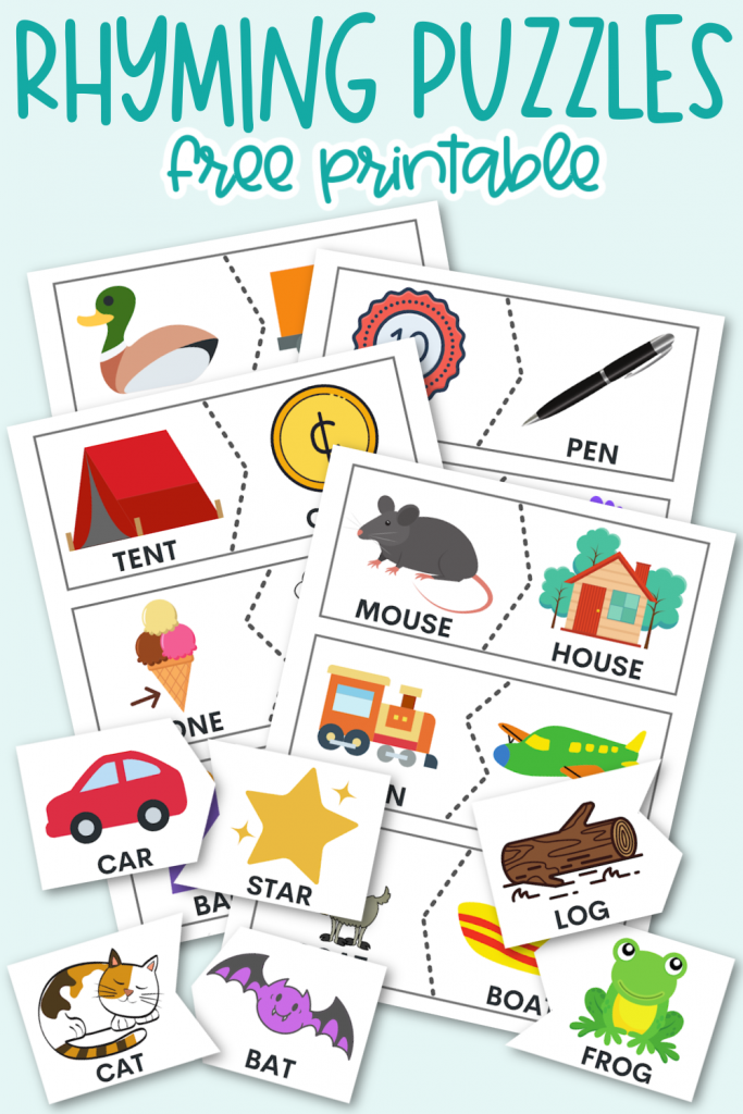 Rhyming Words Worksheet for Kindergarten | Student Handouts