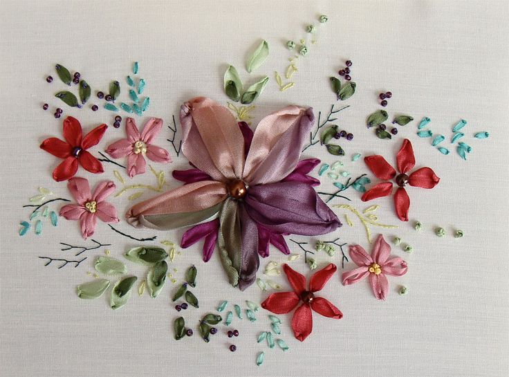free printable ribbon embroidery patterns