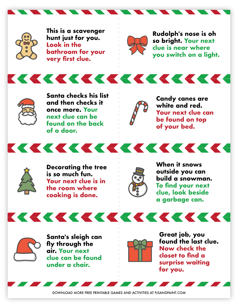 free printable riddles for treasure hunt