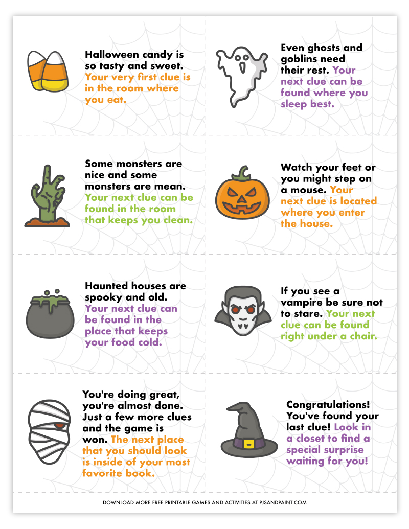 free printable riddles for treasure hunt