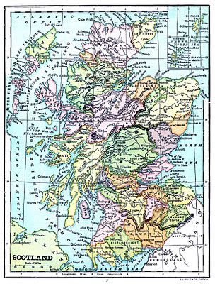 free printable road map of scotland