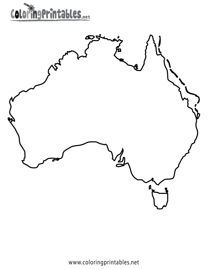 free printable road maps australia