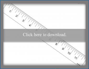 Paper Rules (mm, cm, in) by KP Teaches | TPT