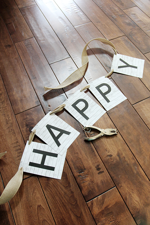 Free Printable Farmhouse Banner Letters - Less Than Perfect Life ...