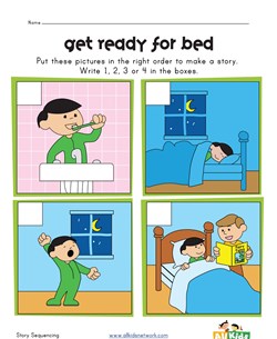 free printable sequencing worksheet for kindergarten