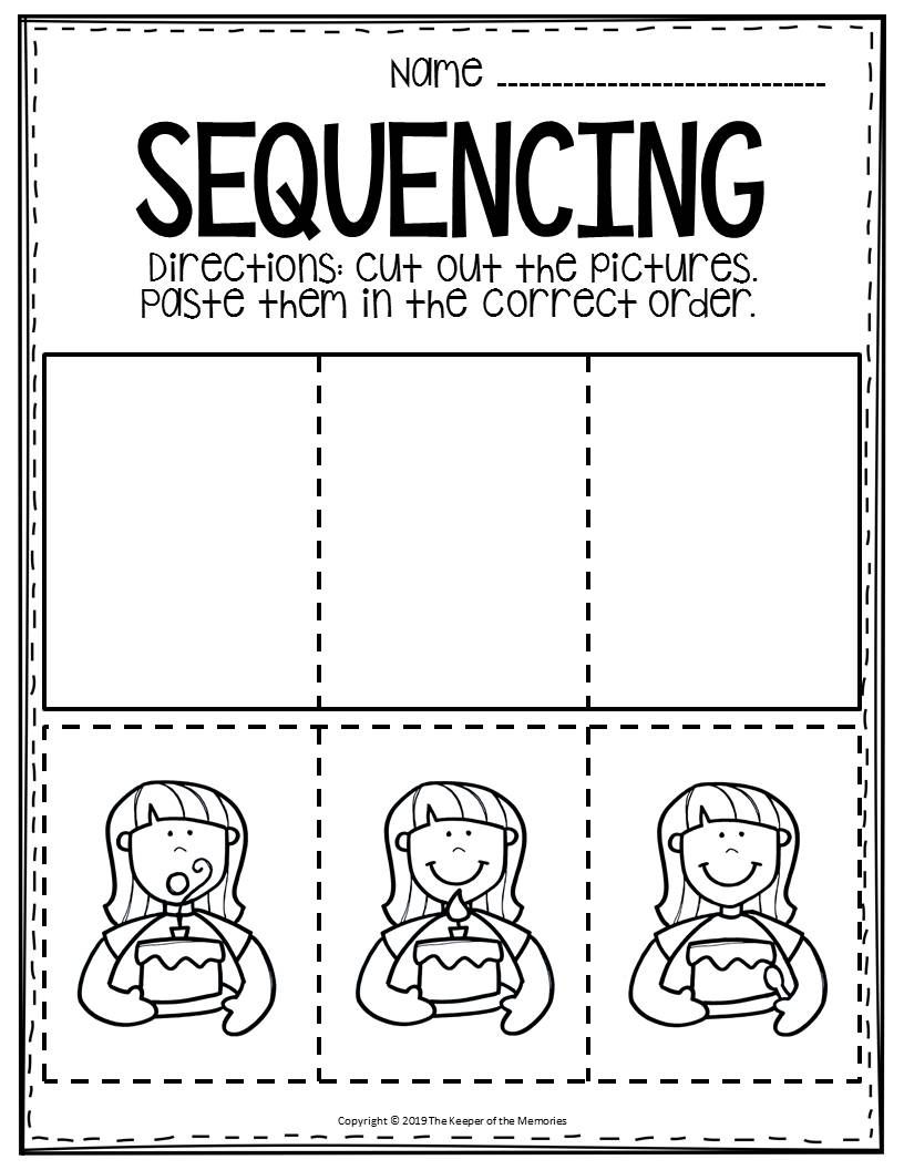 Free Printable Sequence of Events Worksheets | Sequencing ...