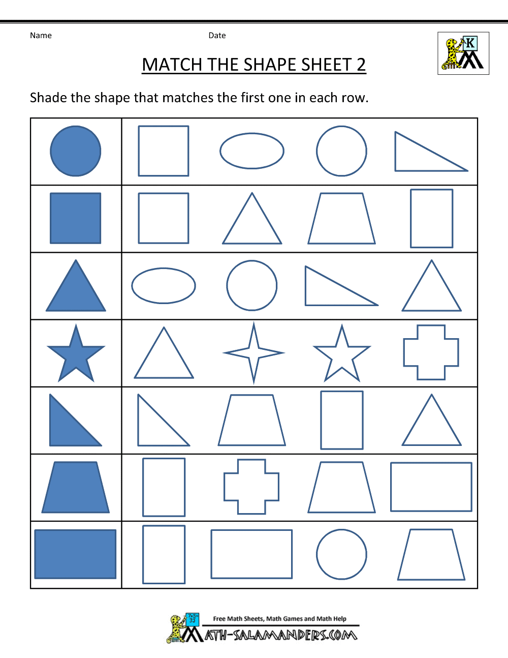 free printable shapes preschool worksheet