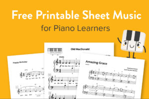 free printable sheet music for singing