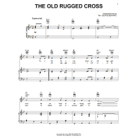 free printable sheet music for the old rugged cross