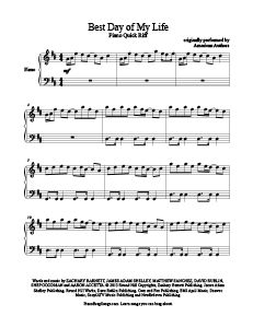 free printable sheet music popular songs