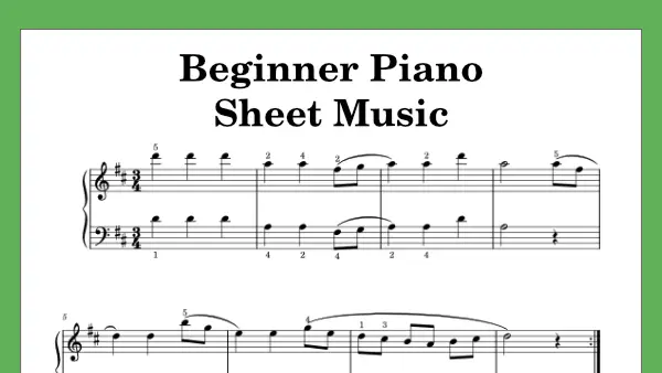 free printable sheet music popular songs