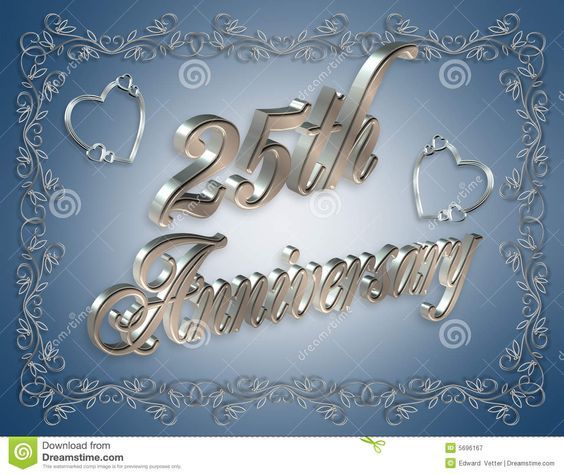 free printable silver anniversary cards