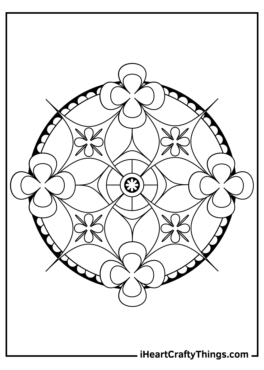 Mandala Coloring Pages (100% Free Printables)