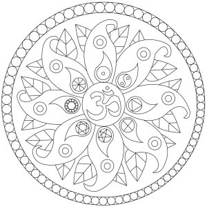 free printable simple mandalas