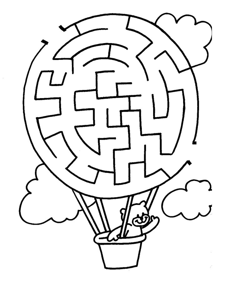free printable simple mazes