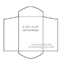Over 75 Free Envelope Templates at AllCrafts.net - Free Crafts Network