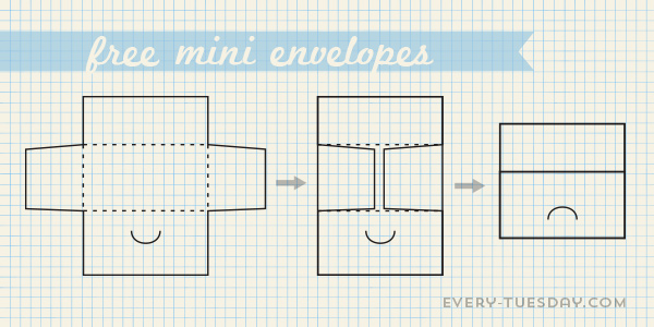 Free Mini Envelopes | Blog | Every-Tuesday