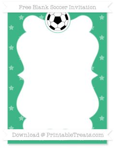 free printable soccer birthday party invitations uk