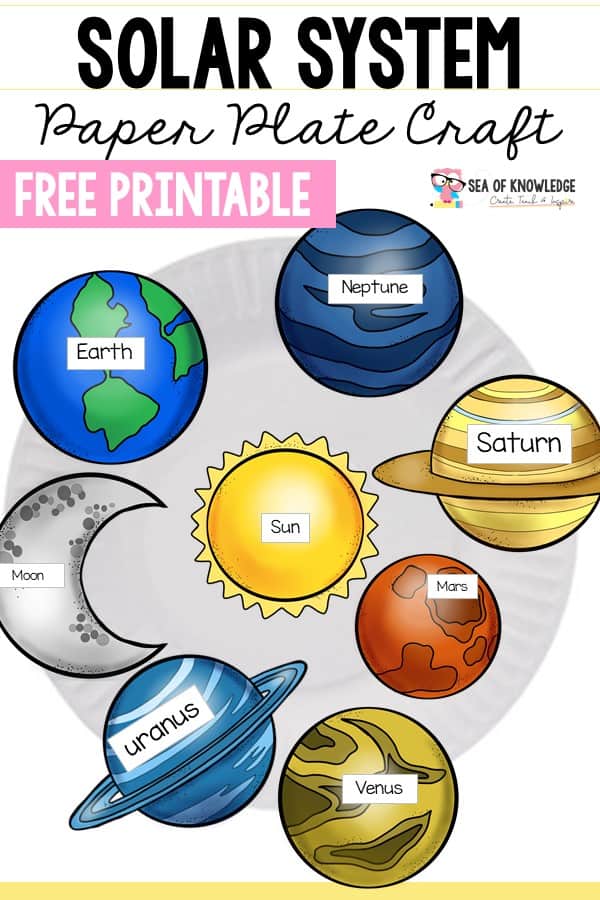 free printable solar system worksheet