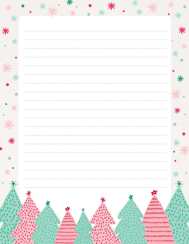 free printable stars stationary